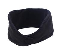 WESIEVYA Double-layer Fleece Headband for Sports and Outdoor Activities Warm Ear Covers for Running Cycling Skiing and Skating Black
