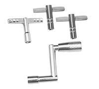WESIEVYA Drum Accessories Kit 4pcs Drum Tuning Keys Compact for Outdoor Performances