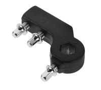 WESIEVYA Drum Pedal Beater Mount Holder Reinforced Metal Clamp Bracket for Drum Kits Pedal Spring Hardware for Gigs Rehearsal and Jazz