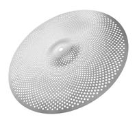 WESIEVYA Drum Set Cymbal Mute Silent Cymbal for Reduced Noise Easy Installation for Jazz Drummers and Practice Sessions