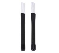 WESIEVYA Drumstick for Percussion Instruments Tip Skid Design for Jazz Drumming White