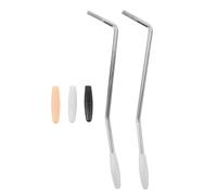 WESIEVYA Electric Guitar with Extra Caps Included Easy and Quick Installation 2pcs Tremolo Arm Bars with Dual Thread Compatibility 5.0mm and 6.0mm, Metal and Construction