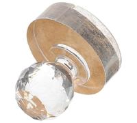 WESIEVYA Eyeshadow Pressing Seal Tool 30mm round Crystal Powder Stamper for DIY Blush Highlighter Mold Palette Repair Makeup Pressing