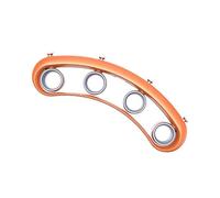 WESIEVYA Finger Expansion Trainer for Guitar and Piano Orange Finger Stretcher for Beginners Musical Instrument for Ukulele and Guitar Players