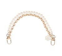 WESIEVYA Floral Mobile Phone Chain Pearl Beads Wrist Strap for Phone and Extendable Chain for Women Purses Backpacks and Daily Use