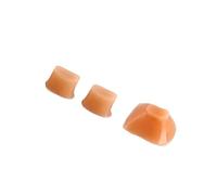 WESIEVYA Flute Key Bumper Cork Silicone Pad Flute Part Replacement Light and Flexible Music Accessories