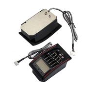WESIEVYA Folk Guitar Microphone Band Eq Preamp Piezo Pickup Lcd Tuner Volume Blend Treble Middle Bass Control Complete Accessory Kit Random Style