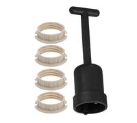 WESIEVYA G9 Lamp Shade Holder Adapter Collar Ring Adapter Plastic Retaining Ring Tool with Easy Replacement and Quick Installation for Lighting Fixtures in Offices and Shopping Malls