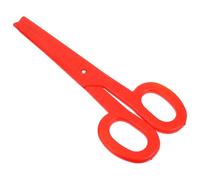 WESIEVYA Giant Clown Scissors Halloween Prop for Adults, Oversized Red Plastic Safe Scissors Humorous Appearance, for Circus Acts, Masquerade Balls and Costume Parties