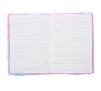 WESIEVYA Gradient Plush Notebook A4 Soft Cover Diary Journal with Fluffy Plush Pattern, Little Notebook for Note Taking, Random Color Suitable for Women and Students