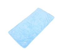 WESIEVYA Graphene Hand Warmer Small Heating Blanket USB Heated Lap Blanket USB Heating Pad Pouch Sky-Blue