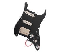 WESIEVYA Guitar Parts Loaded Pickguard with 2 Single-coil 1 Humbucker Pickups Volume Tone Controls