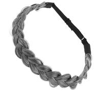 WESIEVYA Hair Braid Headband Synthetic Wig Headbands Adjustable Fishbone Braid Style Comfortable Fashion Hair Bands for Women Daily Use Natural Look