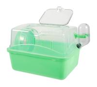 WESIEVYA Hamster Cage Hamsters Cages Large Plastic with Panoramic Sunroof Nursery for Hamster and Mice Suitable for Pet and Breeding Use