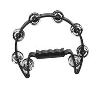 WESIEVYA Handheld Tambourines Ergonomic Grip for Boy Girl and Adults for Parties Ktv Concerts and Music Classes