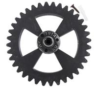 WESIEVYA Industrial Style Retro Iron Gear Wall Hanging Decoration with Rotatable round Shape, Wooden Gear Decor Pendant inside Home Or Office Wall Art