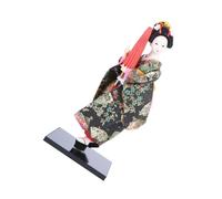 WESIEVYA Japanese Geisha Doll Traditional Kimono Tabletop Decoration for Home and Office Charming Japanese Style Ornament for Living Shop and Gift Giving