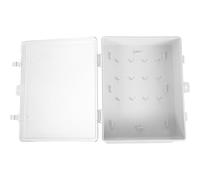WESIEVYA Junction Box Waterproof with Cover Weatherproof Plastic Electronics Enclosure Box for Outdoor Electrical Connections and Air Circuit Breakers Suitable for Outdoor Projects