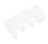 WESIEVYA Keychain Molds Key Hanging Decor Mold Bee Shaped 2pcs Silicone Easy Demoulding and Repeated Use for DIY Jewelry Making