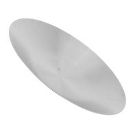 WESIEVYA Large Stainless Steel Salad Bowl 31cm with Enhanced Structural Integrity and Easy Clean Finish, Modern Matte Silver Style Suitable for Open Kitchen Shelving and Gatherings
