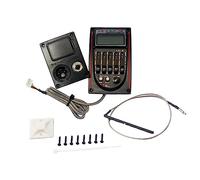 WESIEVYA Lc-5 Auto Manual Tuning Guitar Pickup 5-band Eq Tuner Piezo Pickup Eq for Guitars