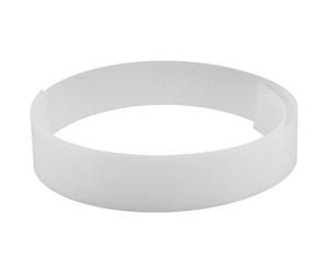 WESIEVYA LED Strip Light Diffuser Panel 1220x40mm 1mm Milky White Acrylic Sheet Soft Scattering Light Cover for Indoor LED Lighting Home Walls and Countertops