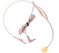 WESIEVYA Lightweight Headset Mic Wired Flexible for Singing and Speaking Small Microphone for Teachers and Public Speaking