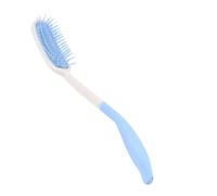 WESIEVYA Long Handle Curved Plastic Comb the Aged with Scalp Massage Function, Lightweight Ergonomic Design, Flexible and Not Easy to Break, for Travel and Business Trips