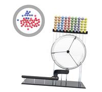 WESIEVYA Lottery Balls of Numbered Plastic Raffle Balls for Bingo Games and Parties for Entertainment and Sweepstakes