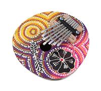 WESIEVYA Lovely Delicate Kalimba Thumb Piano Portable Coconut Shell Design for Beginners Note Musical Instrument for Family Fun and Easy Sharing