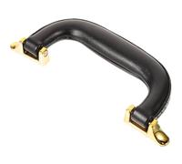 WESIEVYA Luggage Handle Replacement Luggage Case Grip Handle Classic Leather Not Easy to Break Good Bearing Capacity for Suitcase Black Accessory