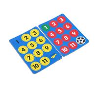 WESIEVYA Magnetic Soccer Board Accessories Football Coaching Markers Small Magnetic Pieces Football Training Equipment for Coaches Tactical Strategy Counters for Soccer Practice