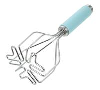 WESIEVYA Manual Potato Masher Stainless Steel Kitchen Utensil with Comfortable Grip and Convenient to Carry for Mashing Potatoes Beans Suitable for Hotels and Fast Food Restaurants