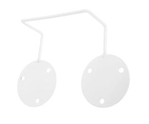 WESIEVYA Mattress Stopper Bed Mattress Retainer White round Iron Anti-slip Fixation Tool Versatile Compatibility Easy Installation for Wooden Bed