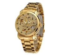 WESIEVYA Men's Automatic Mechanical Watch Stainless Steel Band Chronograph Analogue for Men