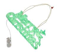 WESIEVYA Merry Christmas Letter Light Board Led Garland Decoration for Xmas Wreath Hanging Light Material Easy to Use for Ktv Bar Mall Garden Decor