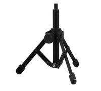 WESIEVYA Microphone Adjustment Mic with Stable Desktop Adjustable and Stand Support, Tripod Alloy Base Black Bracket for Height and Distance Suitable Conferences and Online Chat