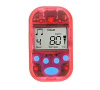 WESIEVYA Mini Electronic Metronome for Guitar Piano Violin Red Portable Digital Beat Rhythm Metronome Universal 11.8cm X 7.8cm X 2.5cm