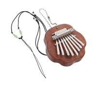 WESIEVYA Mini Kalimba Tone Wooden Finger Piano Five-point Design Sound for Beginners and Music Adorable Pentagram Shape for Decorative Music Enjoyment
