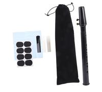 WESIEVYA Mini Pocket Saxophone c Key, 11-hole Portable Beginner Sax with Three-color Resin Reeds, Cloth Bag and Mouthpiece Cushion, Simple Easy Sax for Boys and Girls and Music Learning