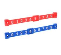 WESIEVYA Mini Table Football Score Counters 2 Pieces Portable PP Material Scorekeepers for Indoor Table Soccer Matches