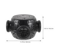 WESIEVYA Minnow Traps Fishing Gear Plastic Crab and Crawfish Mesh Trap Compact Shape and Easy Bait Setup for River and Lake