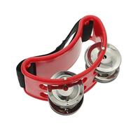 WESIEVYA Music Enlightenment Foot Shaking and Girls Tambourine Percussion Instrument for Parties Classroom and Activities Creative Design for Young Musicians