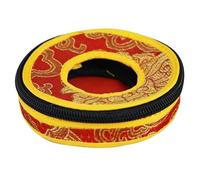 WESIEVYA Nepal Bell Case Tibetan Tingsha Bells Sleeve for Yoga Practice Storage Pouch Fine Workmanship and Practical Random Color