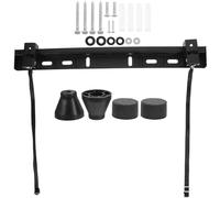 WESIEVYA No Punching Tv Wall Mount 55 Inch L-shaped Bracket for Lcd Tv with Stainless Steel and Aluminium Alloy Construction, Sturdy Non-deformation Design Supporting to 45kg for Living