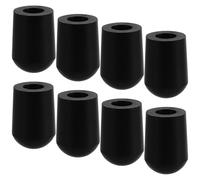 WESIEVYA Non-slip Rubber Endpin Tips Providing Stable Support 8pcs Portable Musical Instrument Accessories for Cello and Double Bass for Performance and Playing