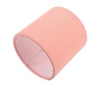 WESIEVYA Pink Drum Table Lampshade for Bedroom, Fabric Replacement with Soft Warm Glow, for Rooms and Study Spaces, Modern and Beautiful Appearance