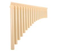 WESIEVYA Pipe Pan Flute with Bag Resin Beginner Musical Instrument for Easy Learning and Music Development