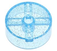 WESIEVYA Plastic 45rpm Record Adapter for Turntable: 7-Inch Turntable Converter Accessories - Fits for Standard 7" Record Player Collections, Blue