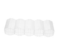 WESIEVYA Poker Chip Tray Round Edges Safe Poker Chips Box for Card Holder Storage Poker Game Accessory